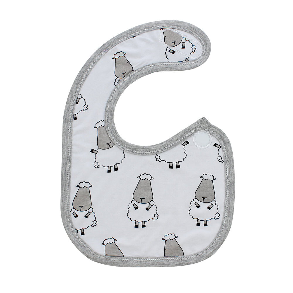 Bib White Big Sheepz