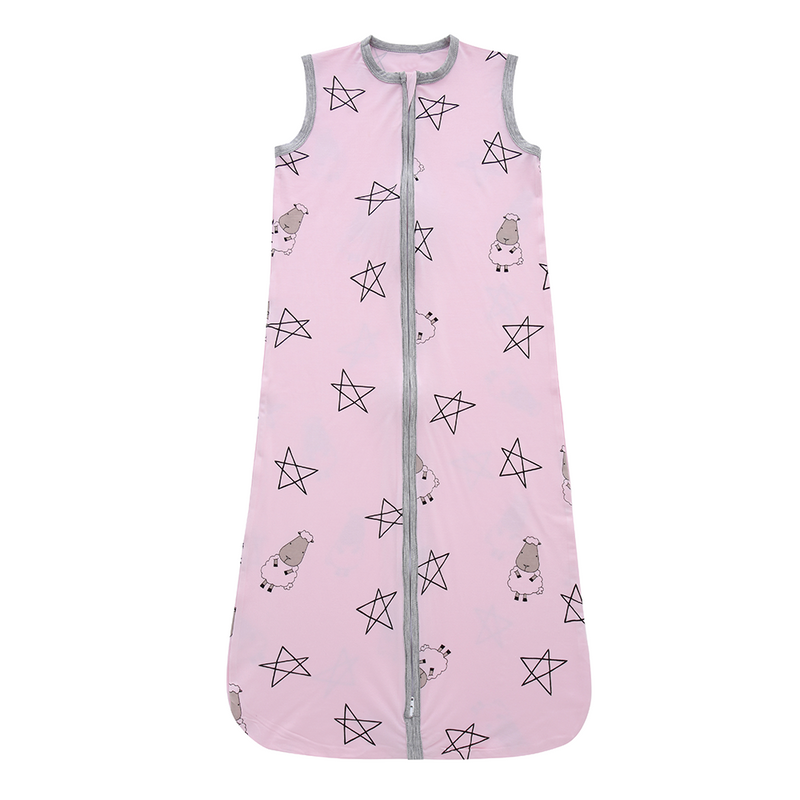Wearable Blanket Zip Pink Big Sheepz & Star