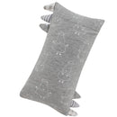 Bed-Time Buddy™ Big Sheepz Grey with Stripe, Polka Dot & Checkers tag Grey - Medium (size 18x38cm)