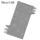 Bed-Time Buddy Case Big Star & Sheepz Grey with Stripe, Polka Dot & Checkers tag Grey - Jumbo