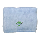 CrokCrokFrok Bamboo Towel for Kids & Adult - Blue - Large