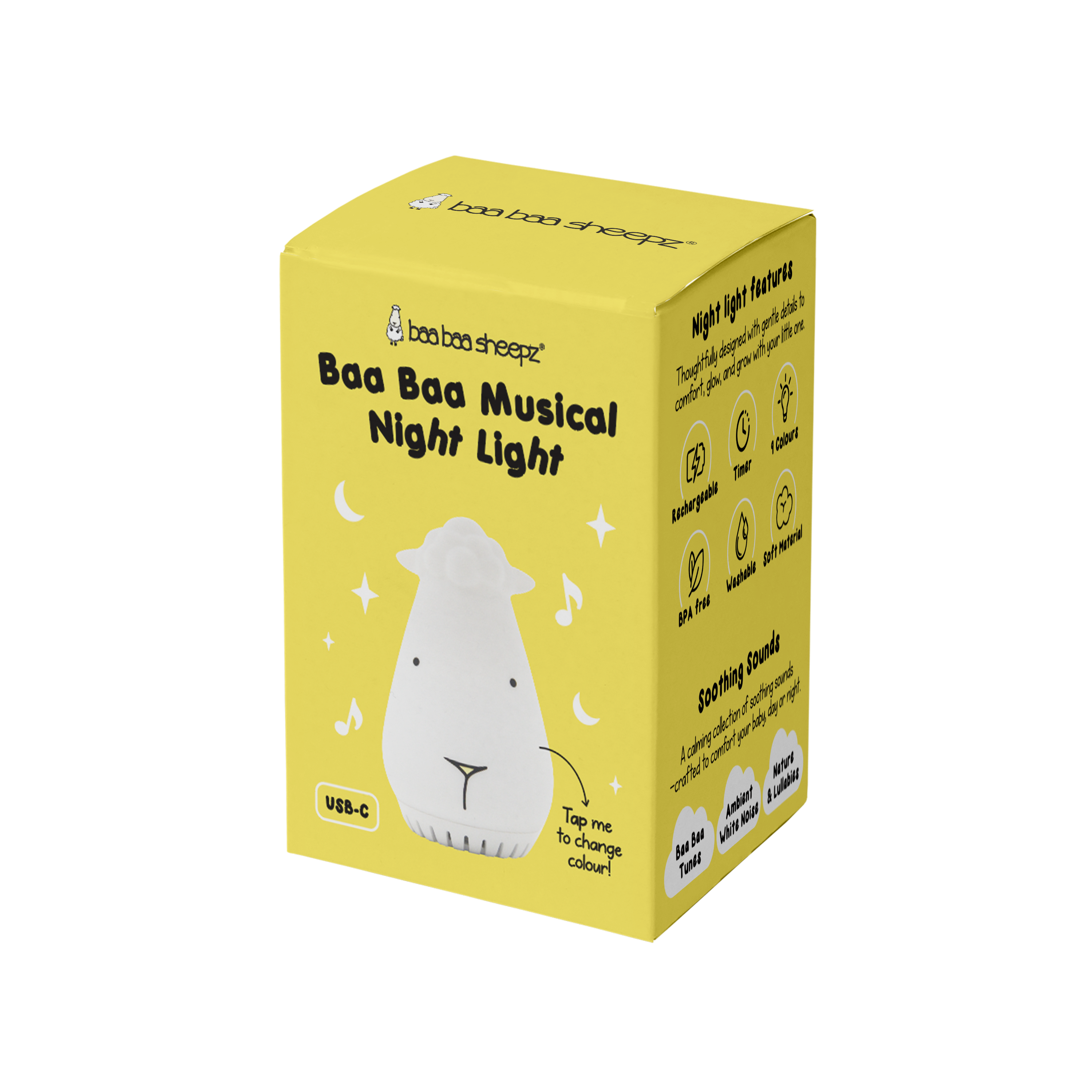 Baa Baa Musical Night Light