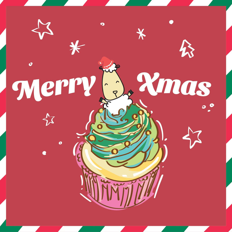 Greeting Card - Baa Baa Sheepz - Christmas Card-C005