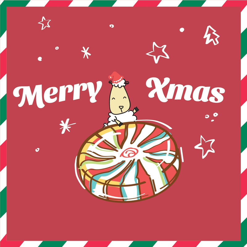 Greeting Card - Baa Baa Sheepz - Christmas Card-C005