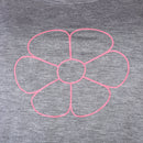 DooDooMooky Maternity & Nursing Dress Grey Top with Black Striped Dress