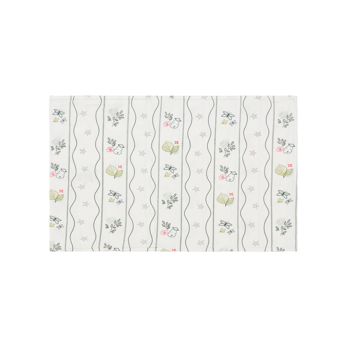 Head Pillow Case Dream Garden B Cream  - Kids
