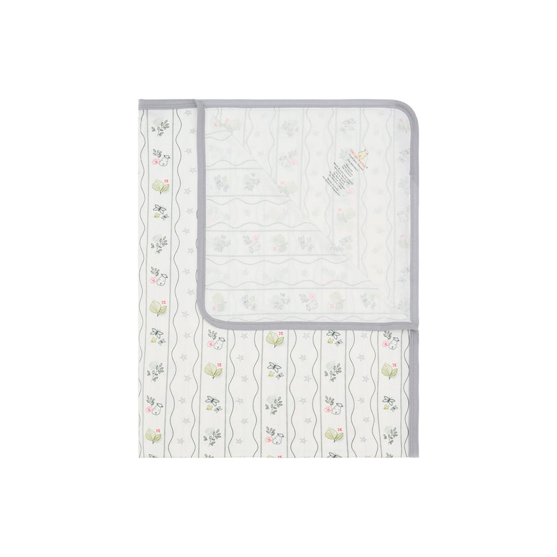Single Layer Blanket Dream Garden B Cream - 4T