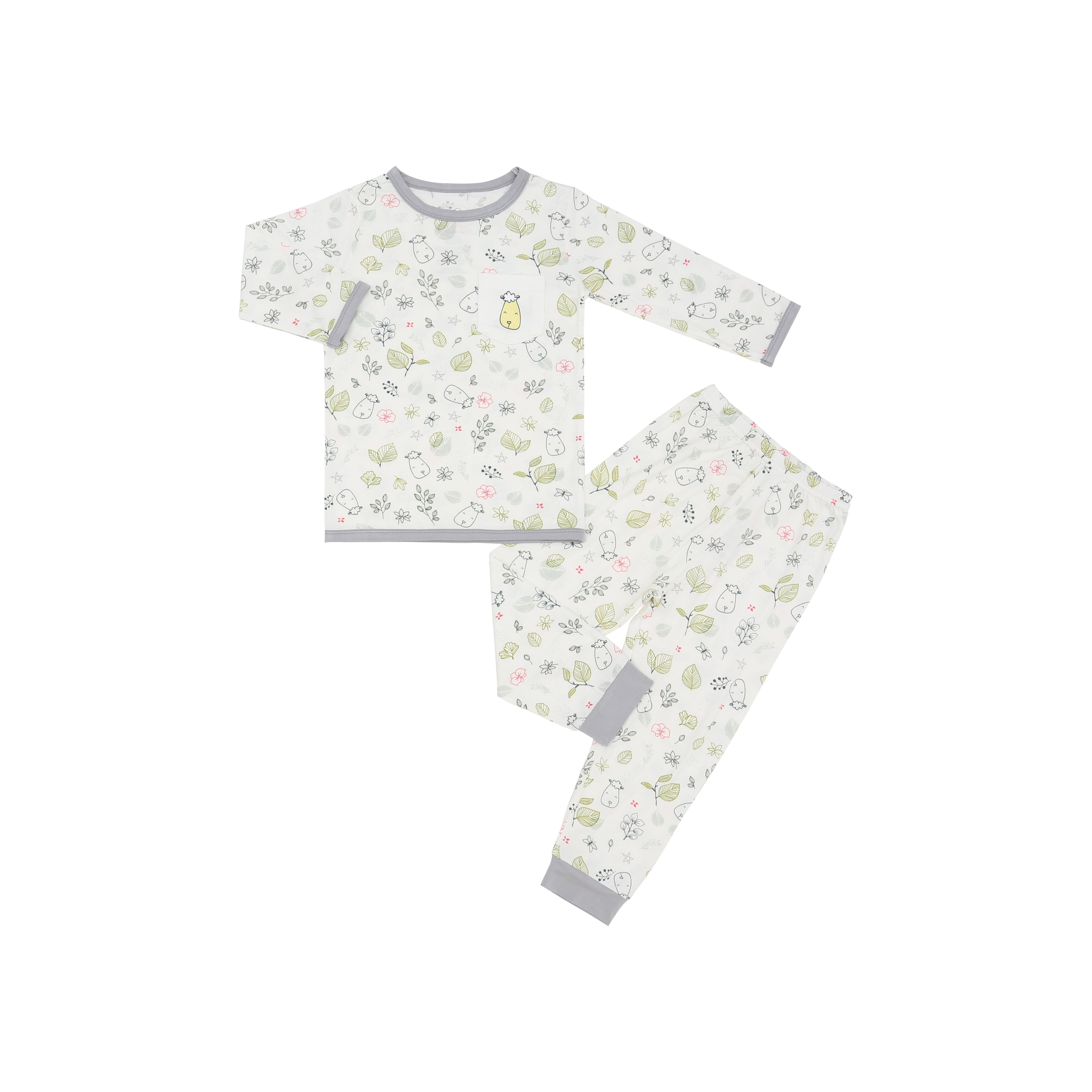 Pyjamas Set Dream Garden A Cream + Dream Garden A Cream