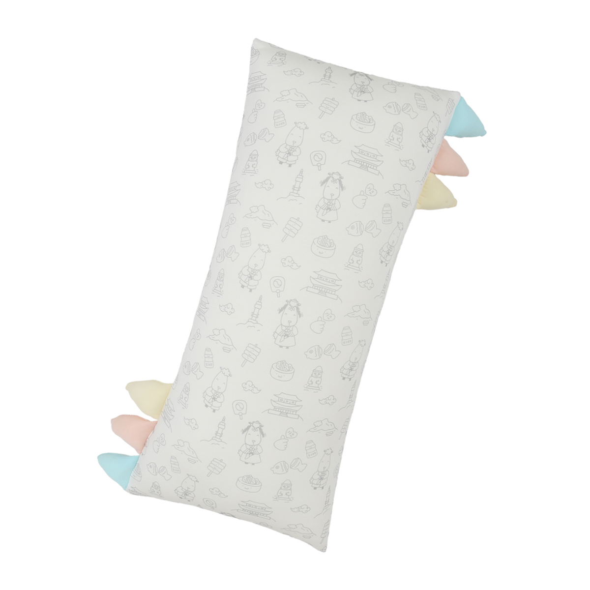Bed-Time Buddy™ K03 White with Color tag - Jumbo (size 23x53cm)