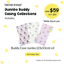 Baa Baa Sheepz Jumbo Buddy Casing Collections