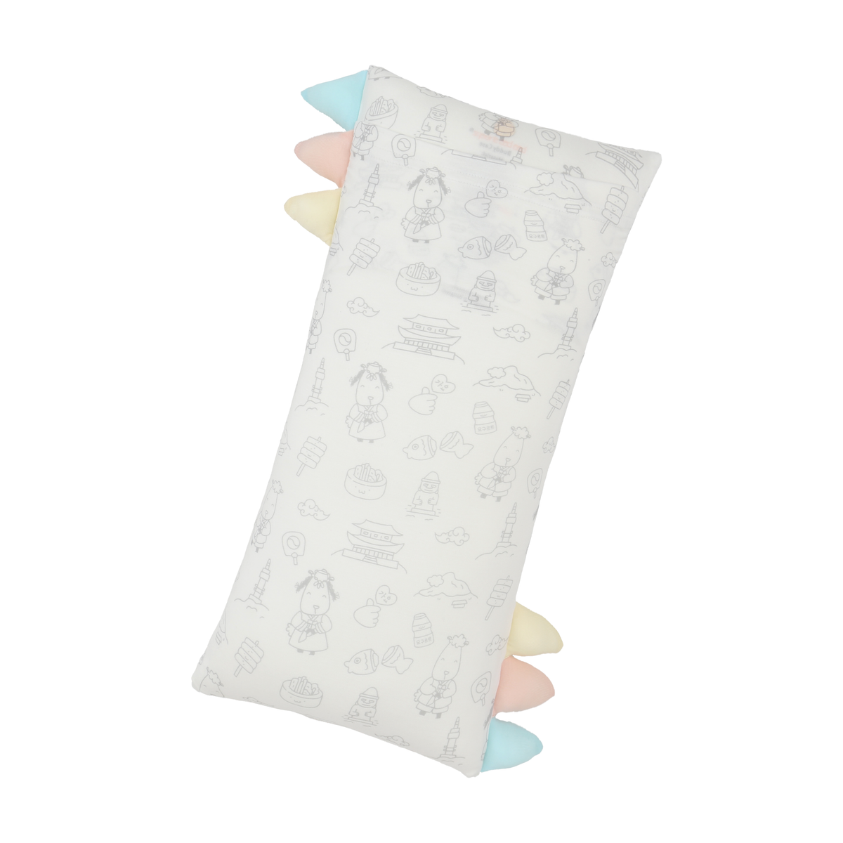 Bed-Time Buddy™ K03 White with Color tag - Medium (size 18x38cm)