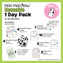 Moo Moo Kow® - Reusable 1 Day Package