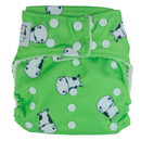 BAMBOO Cloth Diaper One Size Snap - Lucky Kow