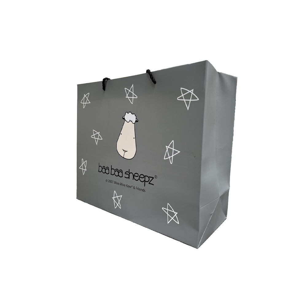 Baa Baa Sheepz Paper Bag Baa Baa Sheepz Grey