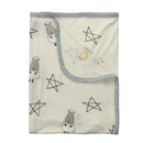 Single Layer Blanket Big Star & Sheepz Yellow - 36M