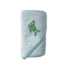 CrokCrokFrok Bamboo Hooded Towel Crok Boy for Baby & Toddler - Blue