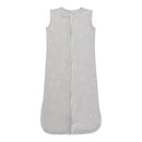 Wearable Blanket Zip Cute Big Star & Head Grey