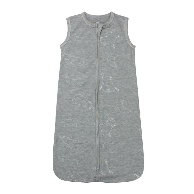 Wearable Blanket Zip Big Moon & Sheepz Grey
