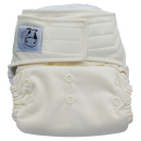 Cloth Diaper One Size Aplix - White