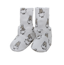 Booties White Small Sheep