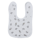 Bib White Small Star & Sheepz