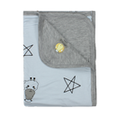 Double Layer Blanket Big Star & Sheepz Blue - 36M