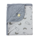 Double Layer Blanket Small Moon & Sheepz Yellow - 36M