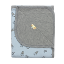 Double Layer Blanket Small Star & Sheepz Blue - 36M
