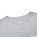 Tiered Dress Cute Big Star & Head Grey