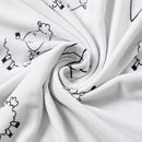 Double Layer Blanket Cute Big Star & Sheepz White - 36M