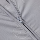 Romper Zip Cute Big Star & Head Grey