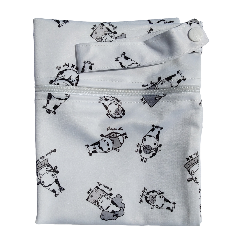 Wet Bag Large - Moo Family