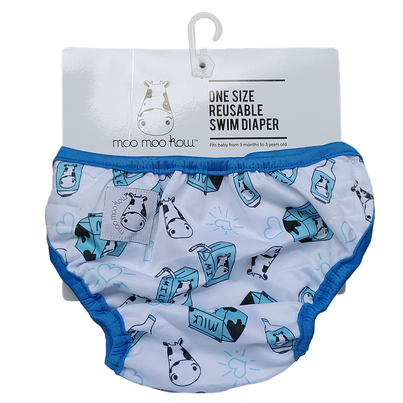 One Size Swim Diaper Milk Milk