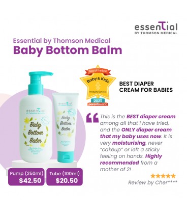 Essential By Thomson Medical X Baa Baa Sheepz Baby Bottom Balm (250ml) Twin Pack