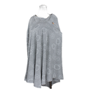 DooDooMooky Bamboo Nursing Cover Poncho Type Grey Mooky Flower