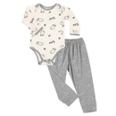 Long Sleeve Onesie Sweet Dreams Baa Baa Yellow + Pant Sweet Dreams Baa Baa Grey