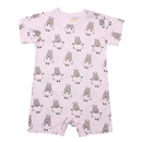 Romper Short Sleeve Pink Big Sheepz