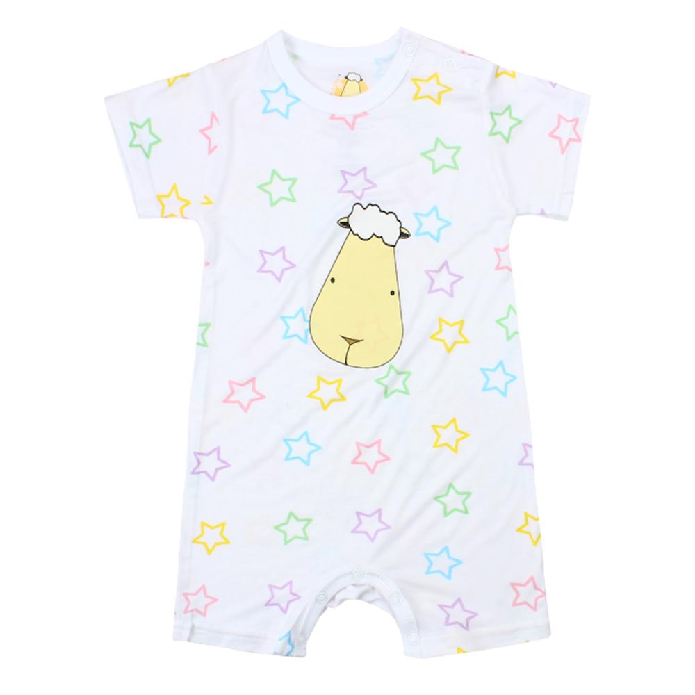 bamboo romper colourful