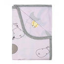 Single layer Blanket Big Moon & Sheepz Pink - 36M