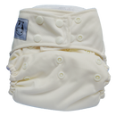 Cloth Diaper One Size Snap - White
