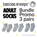 Adult Socks Bundle Promo 3 pairs