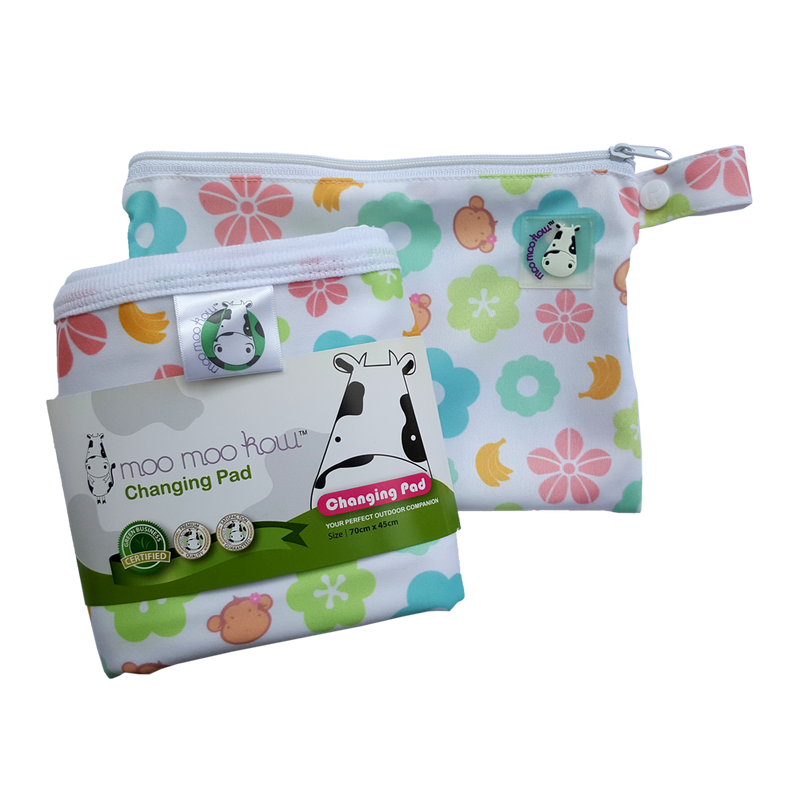 Changing Pad Travel Size Mooky Flower