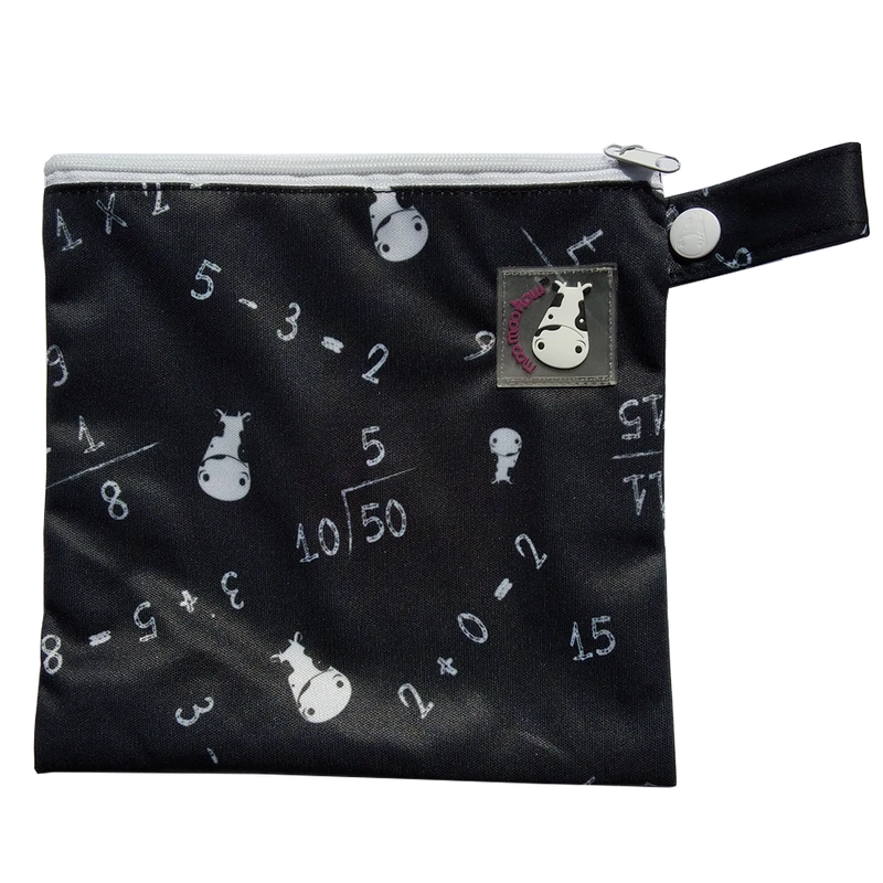 Wet Bag XS - Maths Black