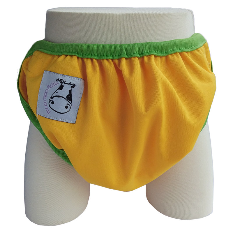 One Size Swim Diaper Yellow