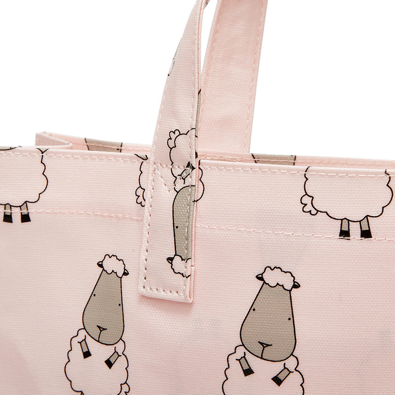 Baa Baa Sheepz Tote Bag Big Sheepz Pink