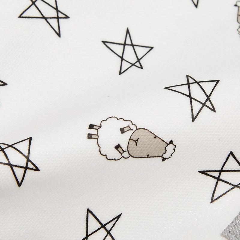 Baa Baa Sheepz Tote Bag Small Star & Sheepz White - Small