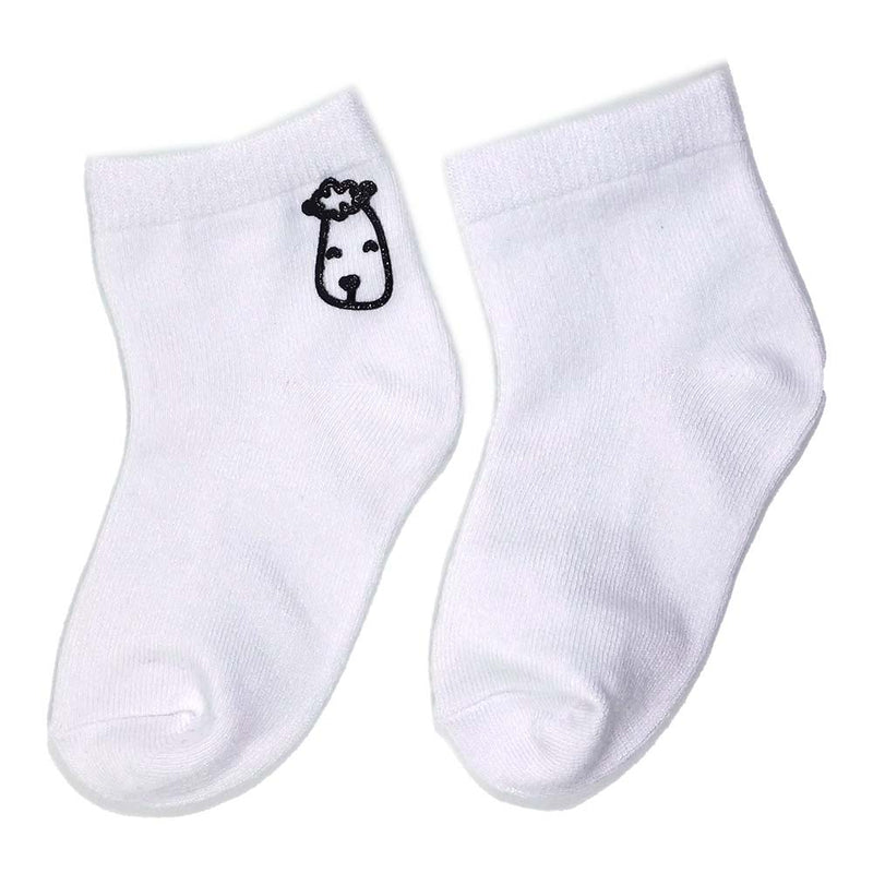 Socks A001-A White 1 pair