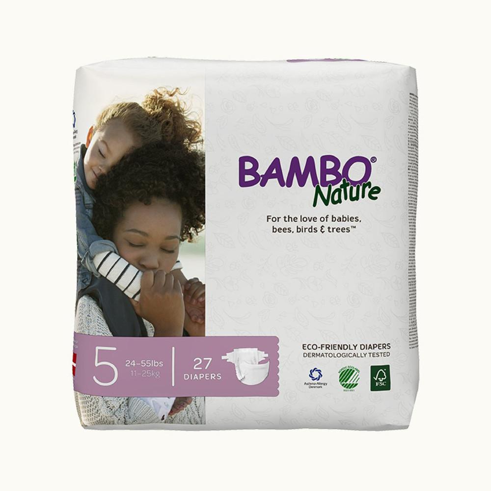 Bambo Nature Baby Diaper [Size 5 / 11-25kg] 27/pack