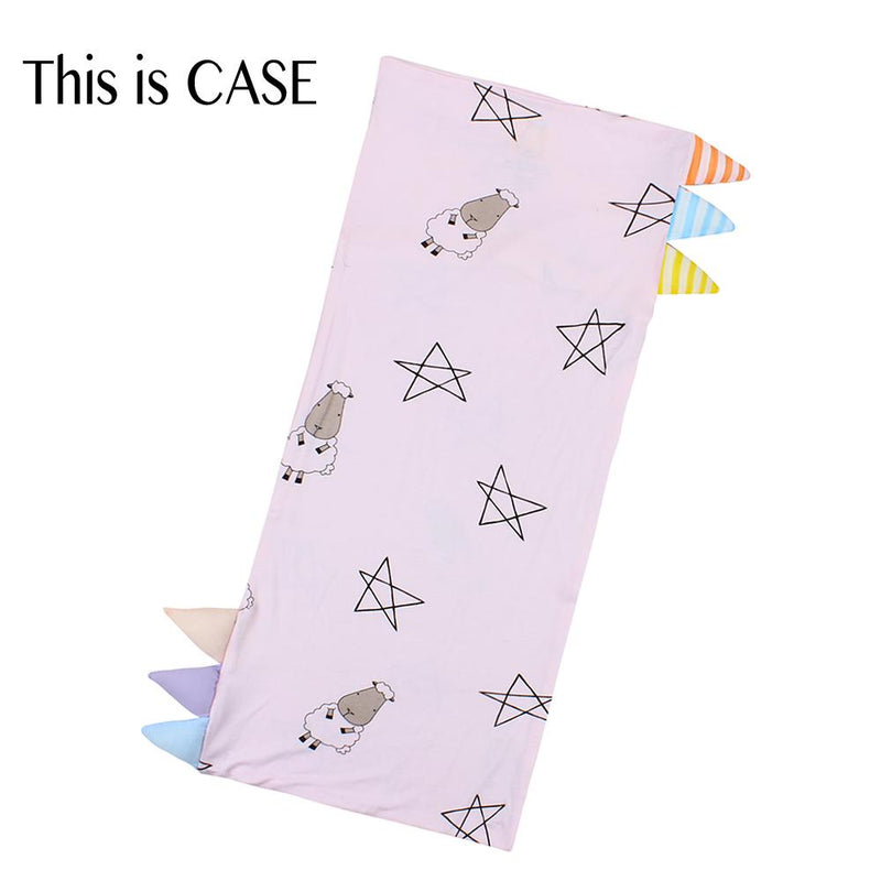 Bed-Time Buddy™ Case Big Star & Sheepz Pink with Color & Stripe tag - Jumbo