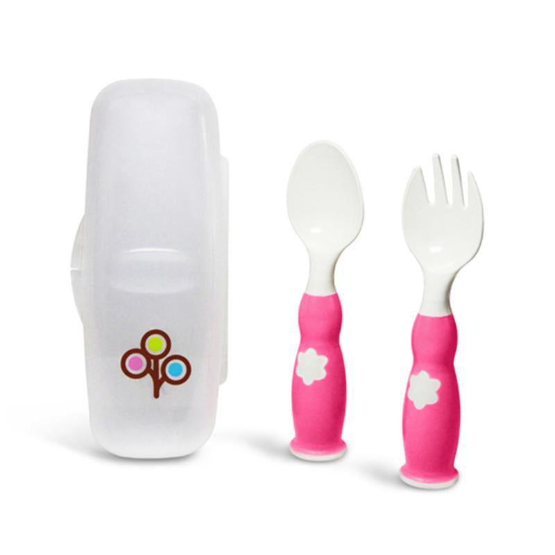 ZoLi Fork & Spoon - Pink